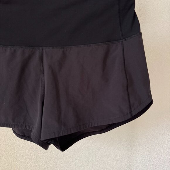 Lululemon Speed Up Lined Shorts Black Sz 4 Women's Fan Favorite - Picture 4 of 16
